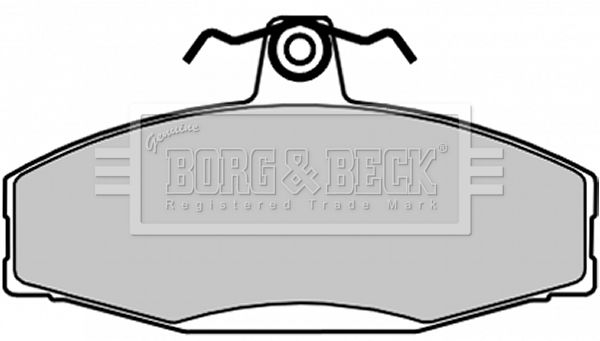 BORG & BECK Jarrupala, levyjarru BBP1604